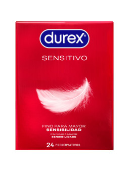 DUREX - PRESERVATIVOS SENSITIVE 24 UNIDADES