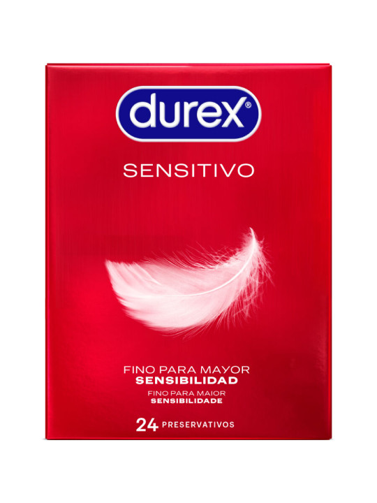 DUREX - PRESERVATIVOS SENSITIVE 24 UNIDADES