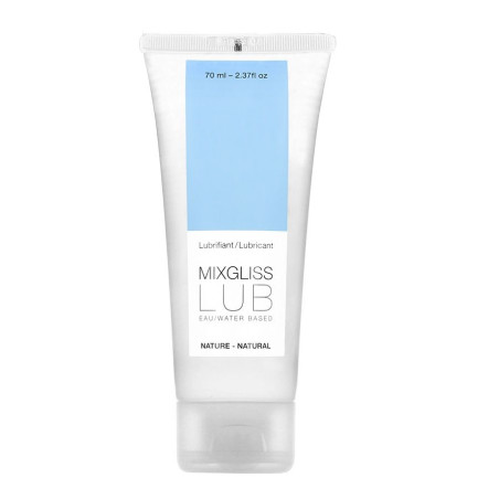 MIXGLISS - LUBRIFICANTE NATURAL BASE DE GUA 70 ML