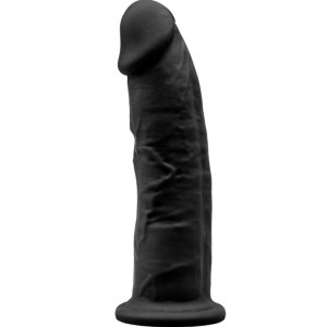 SILEXD - MODELO 2 PÊNIS REALÍSTICO PREMIUM SILEXPAN SILICONE PRETO 15 