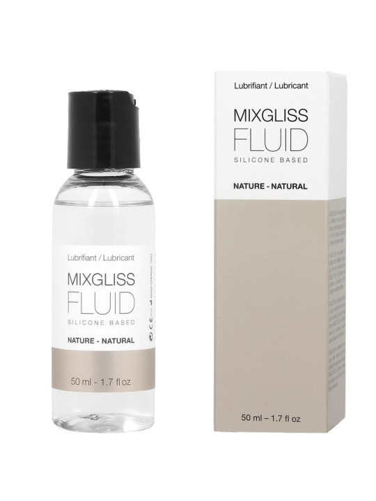 MIXGLISS - LUBRIFICANTE NATURAL  BASE DE SILICONE 50ML