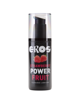 EROS POWER LINE - MORANGO POWER FRUIT LUBRIFICANTE COM FLAVORED 125 ML