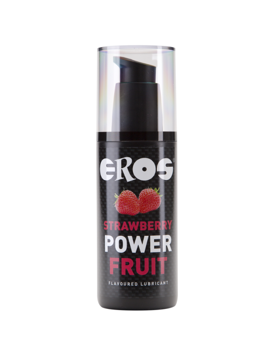 EROS POWER LINE - MORANGO POWER FRUIT LUBRIFICANTE COM FLAVORED 125 ML
