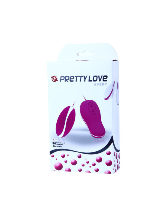 PRETTY LOVE - OVO VIBRANTE COM CONTROLE REMOTO AVERY