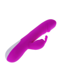 PRETTY LOVE - VIBRADOR ROBERT COM ESTIMULADOR DE CLITÓRIS