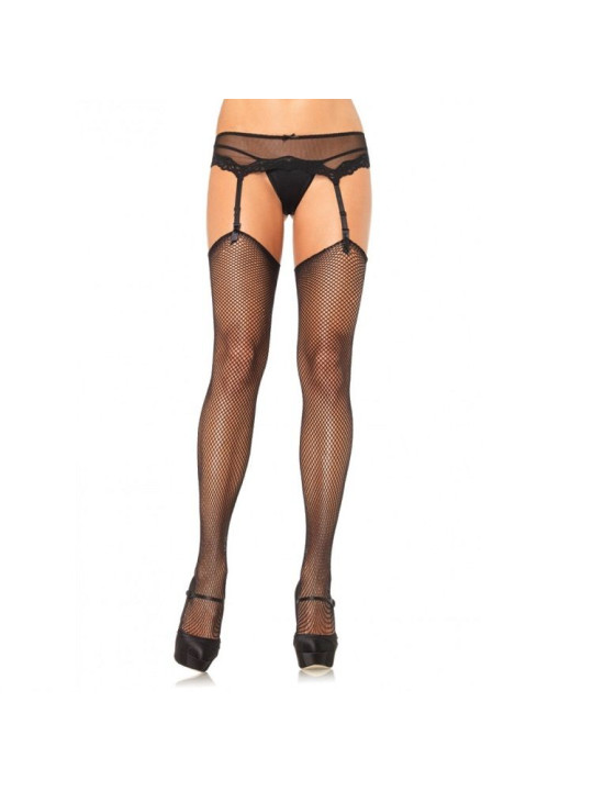 LEG AVENUE - MEIAS NET SEM SILICONE AUTOADESIVO SUPERIOR
