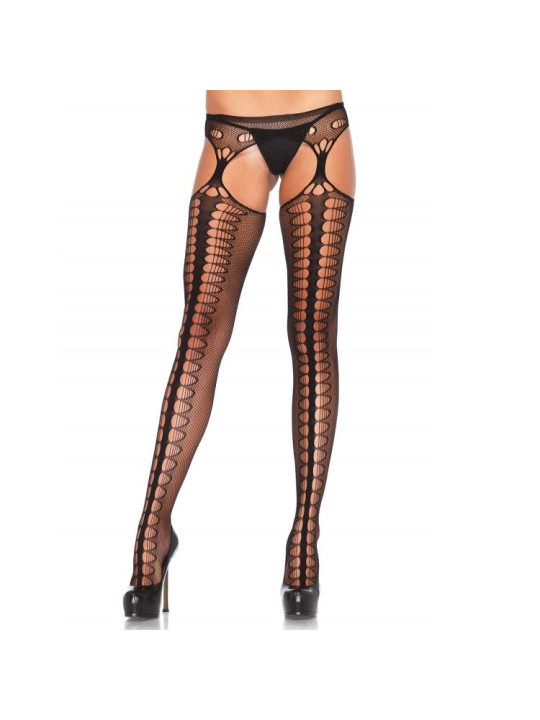 LEG AVENUE - COM GARTER EXCLUSIVE PRETO