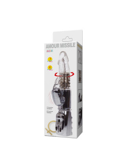 BAILE - ROTADOR TRANSPARENTE AMOUR MISSILE 26.5 CM