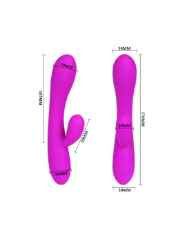 PRETTY LOVE - SMART VIBRADOR VICTOR COM ESTIMULADOR DE CLITÓRIS