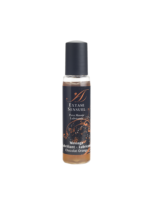 EXTASE SENSUAL - LUBRIFICANTE DE VIAGEM CHOCOLATE E LARANJA 35 ML