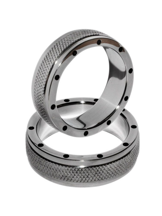 METAL HARD - ANEL DE METAL PARA PÉNIS E TESTÍCULOS 55MM