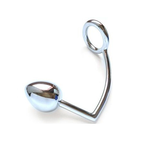 METAL HARD - ANEL COM GANCHO ANAL 40MM