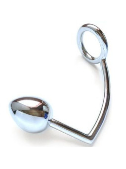 METAL HARD - ANEL COM GANCHO ANAL 45MM
