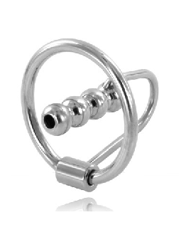 METAL HARD - ANEL DE GLNDULA COM PLUG URETRAL 28MM