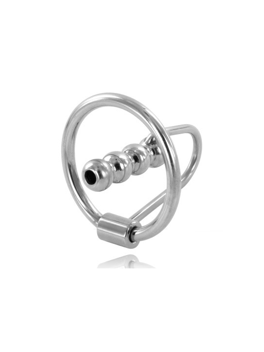 METAL HARD - ANEL DE GLNDULA COM PLUG URETRAL 28MM