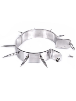 METAL HARD - COLAR DE ESCRAVO BDSM COM PONTOS