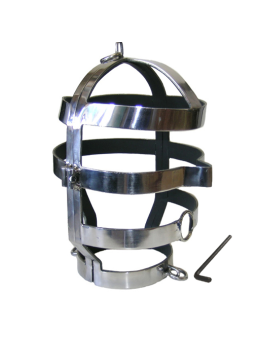 METAL HARD - MSCARA COM COLAR DE AO