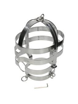METAL HARD - MSCARA COM COLAR DE AO