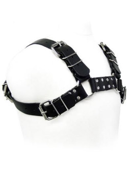 LEATHER BODY - ARNÊS PARA CES BLACK BULL