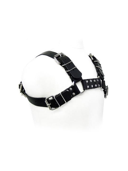 LEATHER BODY - ARNÊS PARA CES BLACK BULL