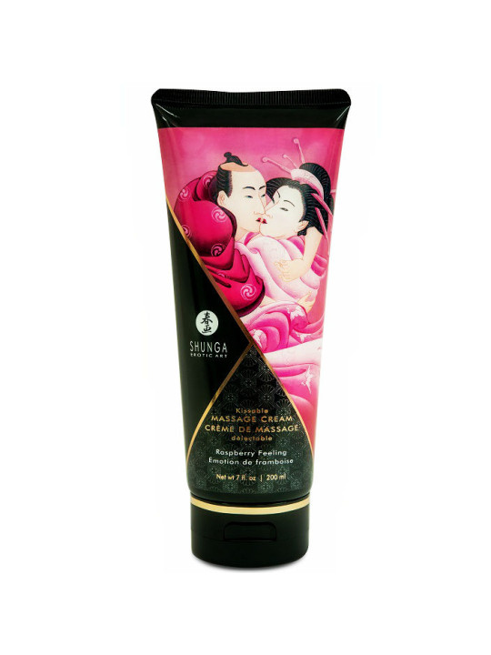 SHUNGA - CREME DE MASSAGEM FRAMBOESA 200 ML