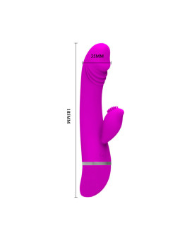 PRETTY LOVE - FLIRTATION VIBRADOR COM COELHO DAVID