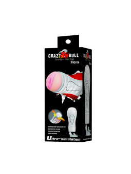 CRAZY BULL - FLORA VAGINA COM BASE MASTURBADOR