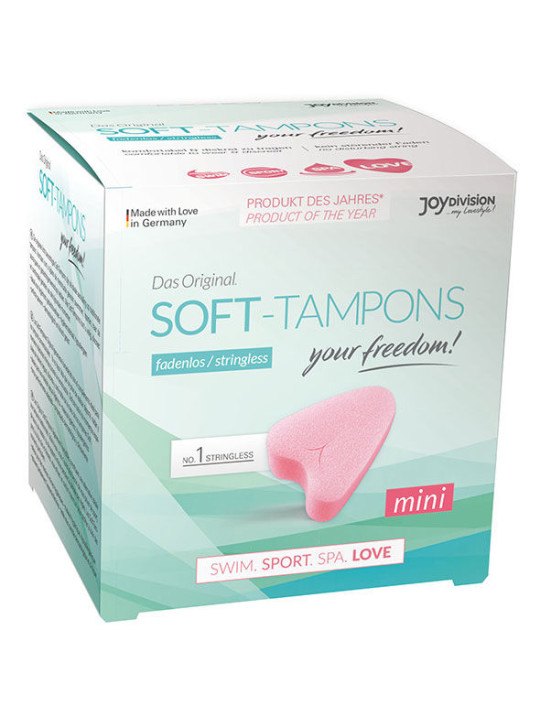 JOYDIVISION SOFT-TAMPONS - ORIGINAL SOFT-TAMPONS MINI 3 UDS