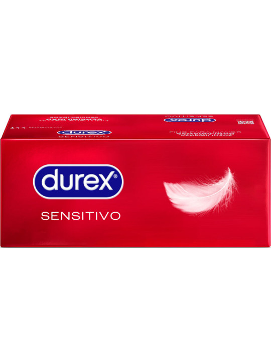 DUREX - PRESERVATIVOS SENSÍVEIS 144 UNIDADES