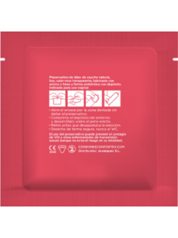 CONFORTEX - CONDOM DE MORANGO 144 UNIDADES