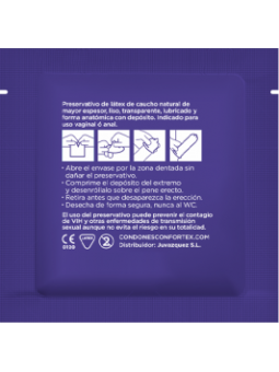 CONFORTEX - NATURE FORTE CONDOMS 144 UNITS