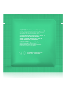 CONFORTEX - LUBRICANT DE ÚNICA DOSE 6ML CAIXA / SACO 100 UNIDADES