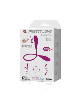 PRETTY LOVE - SMART VIBRADOR SNAKY VIBE 7 V + 3 CÓCEGAS