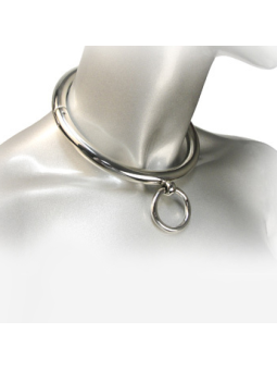 METAL HARD - COLAR BDSM COM ANEL 18CM