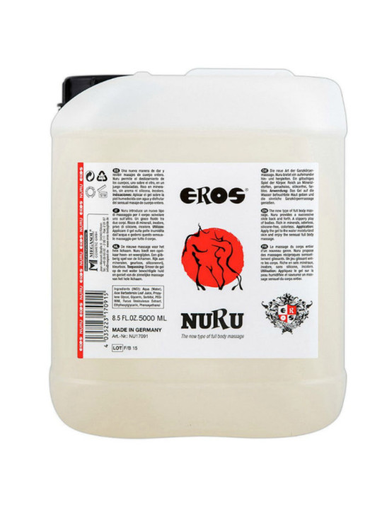 EROS - ÓLEO DE MASSAGEM NURU RICO EM MINERAL 5000 ML