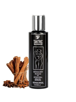 EROS-ART - ÓLEO DE MASSAGEM TÂNTRICA NATURAL E CANELA AFRODISÍACO 100 ML
