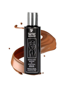 EROS-ART - ÓLEO DE MASSAGEM TÂNTRICA NATURAL E AFRODISÍACO DE CHOCOLATE 100 ML
