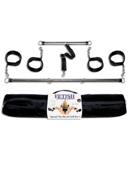 FETISH FANTASY SERIES - CONJUNTO SPREAD EM BAR E CUFF