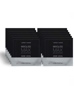 MIXGLISS - MAX ANAL DILATADOR LUBRIFICANTE PACK 12 DOSE ÚNICA 4ML