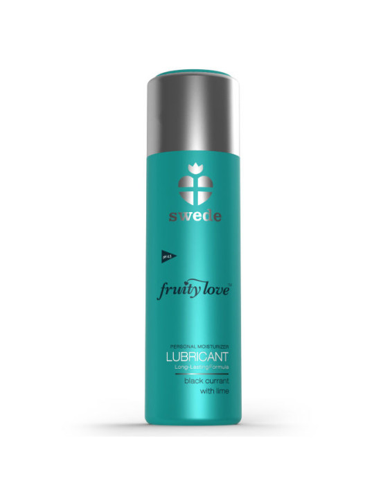 SWEDE - FRUITY LOVE LUBRIFICANTE GROSELHA PRETA LIMÃO 100 ML