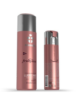 SWEDE - FRUITY LOVE LUBRIFICANTE ESPUMANTE MORANGO VINHO 100 ML