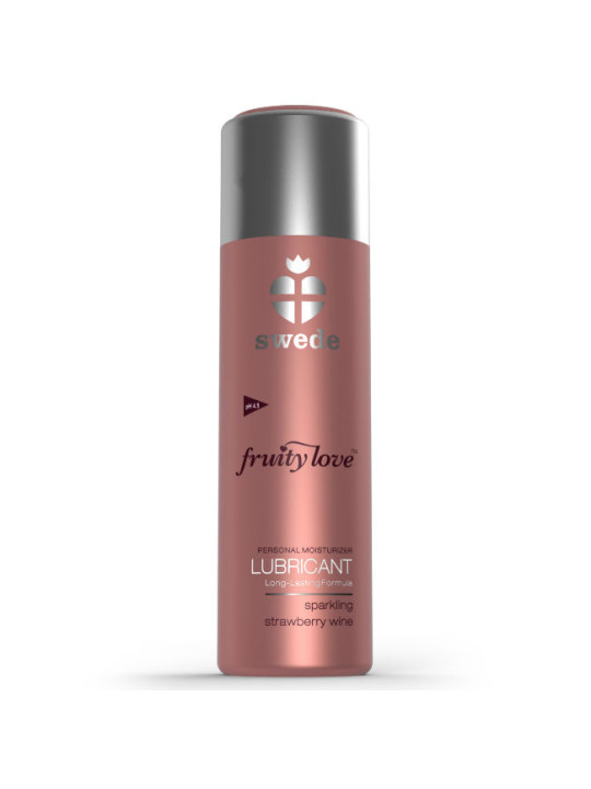 SWEDE - FRUITY LOVE LUBRIFICANTE ESPUMANTE MORANGO VINHO 50 ML