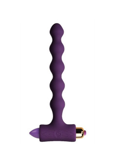 ROCKS-OFF - PLUG ANAL COM VIBRAO E RIOS PETITE SENSATIONS PÉROLAS