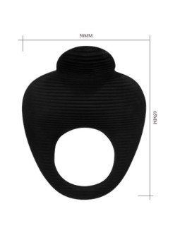 PRETTY LOVE - THIMBLE ANEL VIBRADOR PRETO