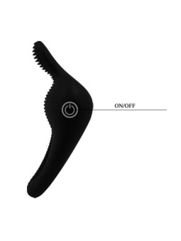 PRETTY LOVE - THIMBLE ANEL VIBRADOR PRETO