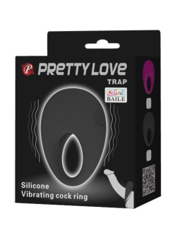 PRETTY LOVE - TRAP ANEL VIBRADOR PRETO
