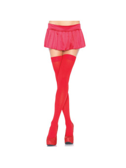 LEG AVENUE - MEIAS NYLON VERMELHO