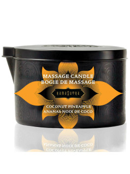 KAMASUTRA - VELA DE MASSAGEM COCO E ABACAXI 170GR