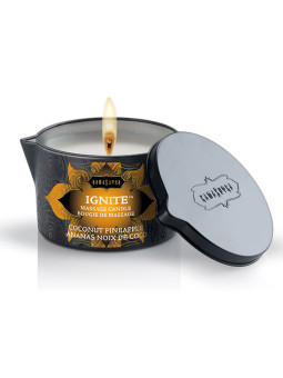 KAMASUTRA - VELA DE MASSAGEM COCO E ABACAXI 170GR