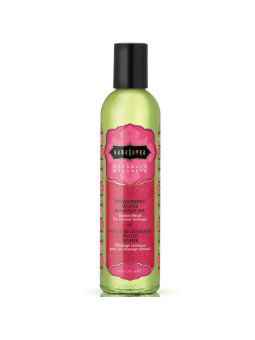 KAMASUTRA - ÓLEO DE MASSAGEM DE MORANGO DIVINO NATURALS 236ML